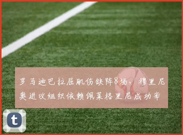 罗马迪巴拉屈肌伤缺阵8场,穆里尼奥进攻组织依赖佩莱格里尼成功率提升15%